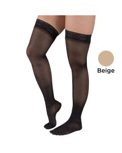 Firm Surg Weight Stkngs Medium 20-30mmHg  Thigh StayUp Top CT