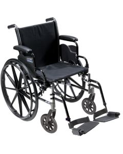 K3 Wheelchair Ltwt 18  w/DDA & S/A Footrests  Cruiser III